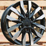 Diski R16 6×130 J6.5 ET54 RACINGLINE B3023 MERCEDES Black Polished (Hybrid Forged)