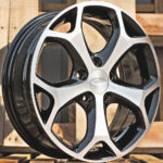 Diski R15 4×108 J6.5 ET47.5 RACINGLINE BK386 FORD Black Polished