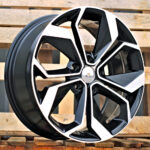Diski R15 5×114.3 J6.5 ET45 RACINGLINE B5168 RENAULT Black Polished