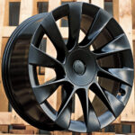 Diski R20 5×114.3 J9.5 ET45 RACINGLINE D1797 TESLA Black Half Matt (Hybrid Forged)