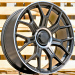 Diski R20 5×112 J9.5 ET35.5 RACINGLINE Y1188 MERCEDES Black Half Matt +Polished Lip (Rear+Front)