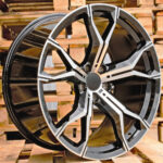 Diski R21 5×120 J10.5 ET40 RACINGLINE B5498 BMW Black Polished (Rear+Front)