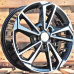 Diski R16 5×114.3 J6.5 ET50 RACINGLINE B1134 KIA Black Polished