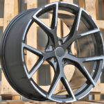 Diski R17 5×112 J7.5 ET42 RACINGLINE 3S5997 AUDI Black Polished Half Matt (Hybrid Forged)