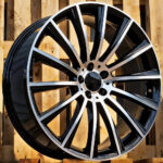 Diski R22 5×112 J10 ET40 RACINGLINE B1048 MERCEDES Black Polished