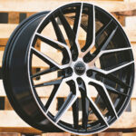 Diski R19 5×108 J8.5 ET40 HAXER HX035 Black Polished