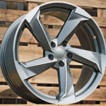 Diski R19 5×112 J8.5 ET40 RACINGLINE B5185 AUDI Grey Polished