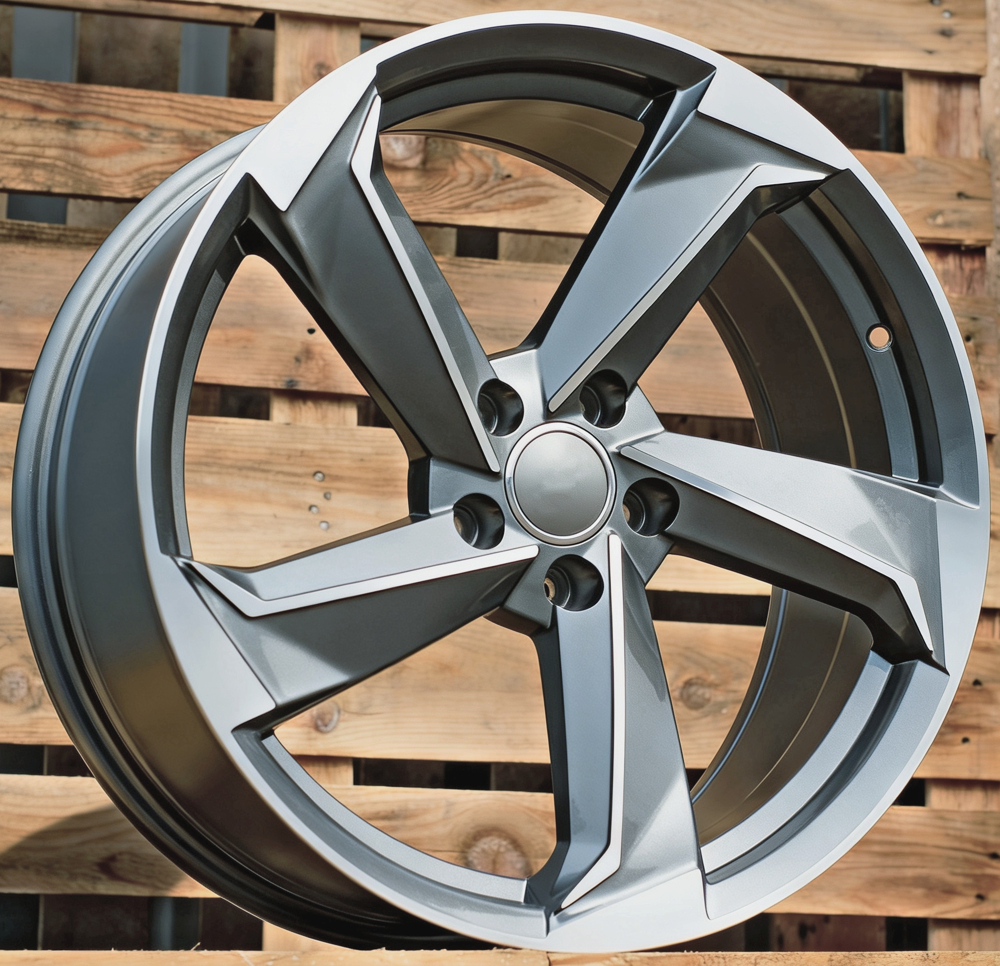Diski R19 5x112 J8.5 ET40 RACINGLINE B5185 AUDI Grey Polished
