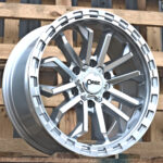 Diski R18 6×139.7 J8.5 ET35 RACINGLINE F3090 4X4 Silver +Polished Lip (Hybrid Forged)