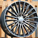 Diski R18 5×112 J7.5 ET40 RACINGLINE B5909 MERCEDES Black Polished (Hybrid Forged)
