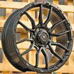 Diski R20 6×135 J9 ET44 RACINGLINE YF6098 FORD Black Half Matt (Hybrid Forged)