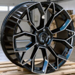 Diski R21 5×130 J10 ET50 RACINGLINE H5083 PORCHE Black Polished