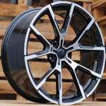 Diski R17 5×112 J7.5 ET40 RACINGLINE B5601 BMW Black Polished