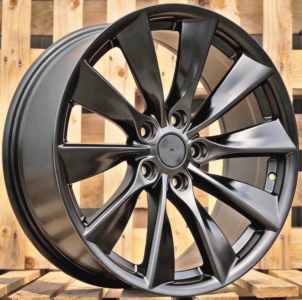 Diski R20 5x114.3 J9.5 ET40 RACINGLINE 3S209 TESLA Black Matt (Hybrid Forged)