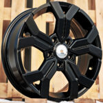 Diski R16 5×114.3 J6.5 ET50 RACINGLINE B1110 DACIA Black Half Matt