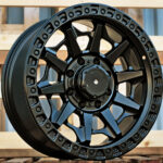 Diski R20 8×165.1 J9 ET1 RACINGLINE B1721 4X4 Black Half Matt