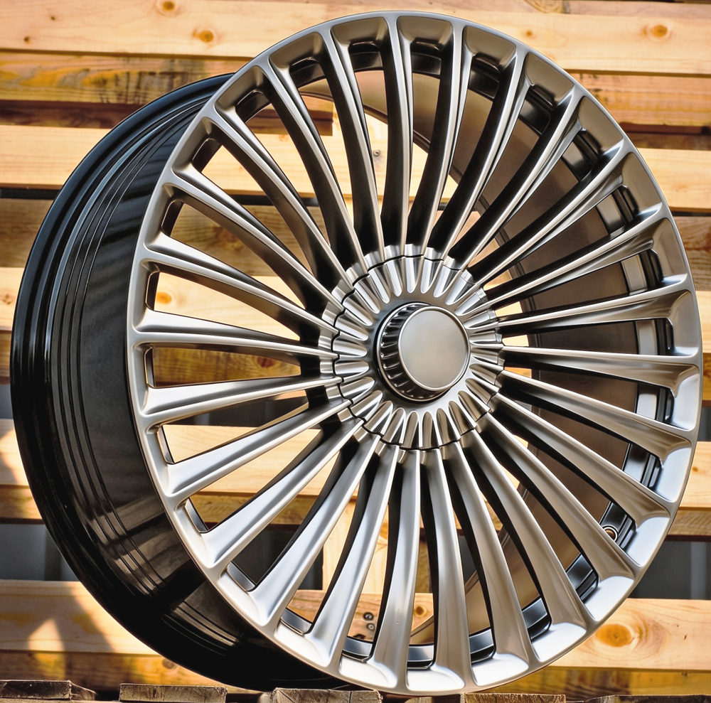 Diski R19 5x112 J9.5 ET45 RACINGLINE FBX202 MERCEDES Dark Shining (Rear+Front) (Hybrid Forged)
