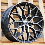 Diski R18 5×160 J8 ET50 RACINGLINE I0319 Black Polished