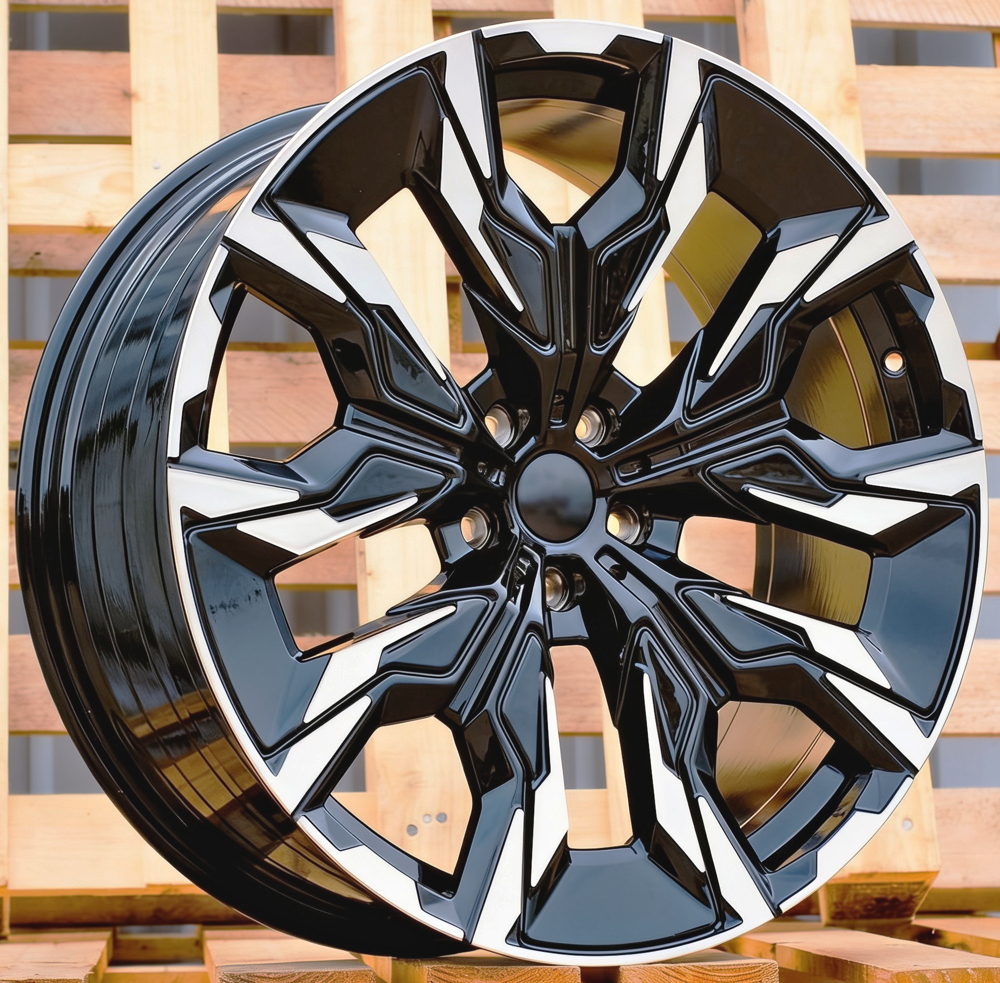 Diski R20 5x112 J10 ET46 RACINGLINE A5915 BMW Black Polished (Rear+Front) (Hybrid Forged)