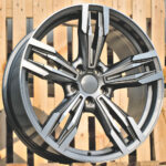 Diski R17 5×120 J8 ET34 RACINGLINE BY983 BMW Grey Polished