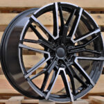 Diski R18 5×112 J8 ET30 RACINGLINE 3S1284 BMW Black Polished (Hybrid Forged)