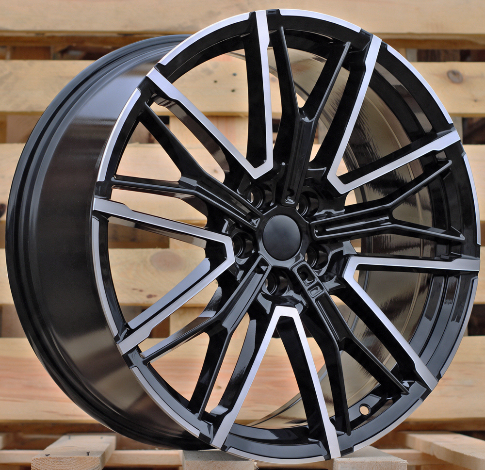Diski R20 5x112 J9 ET44 RACINGLINE 3S1284 BMW Black Polished (Rear+Front) (Hybrid Forged)