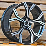 Diski R19 5×112 J8.5 ET40 RACINGLINE FBX201 AUDI Black Polished