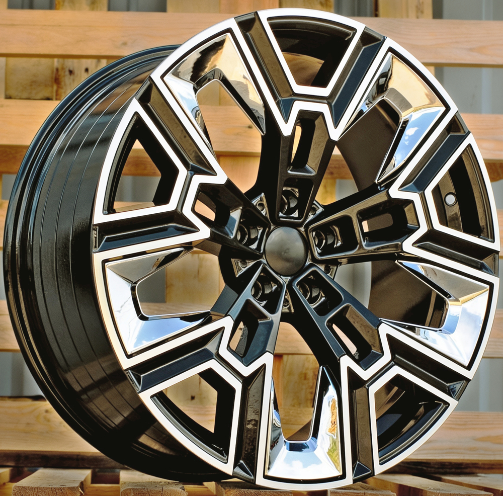 Diski R20 5x112 J10 ET46 RACINGLINE HF5220 BMW Black Polished (Rear+Front) (Hybrid Forged)