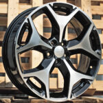 Diski R18 5×100 J7 ET48 RACINGLINE BY164 SUBARU Black Polished