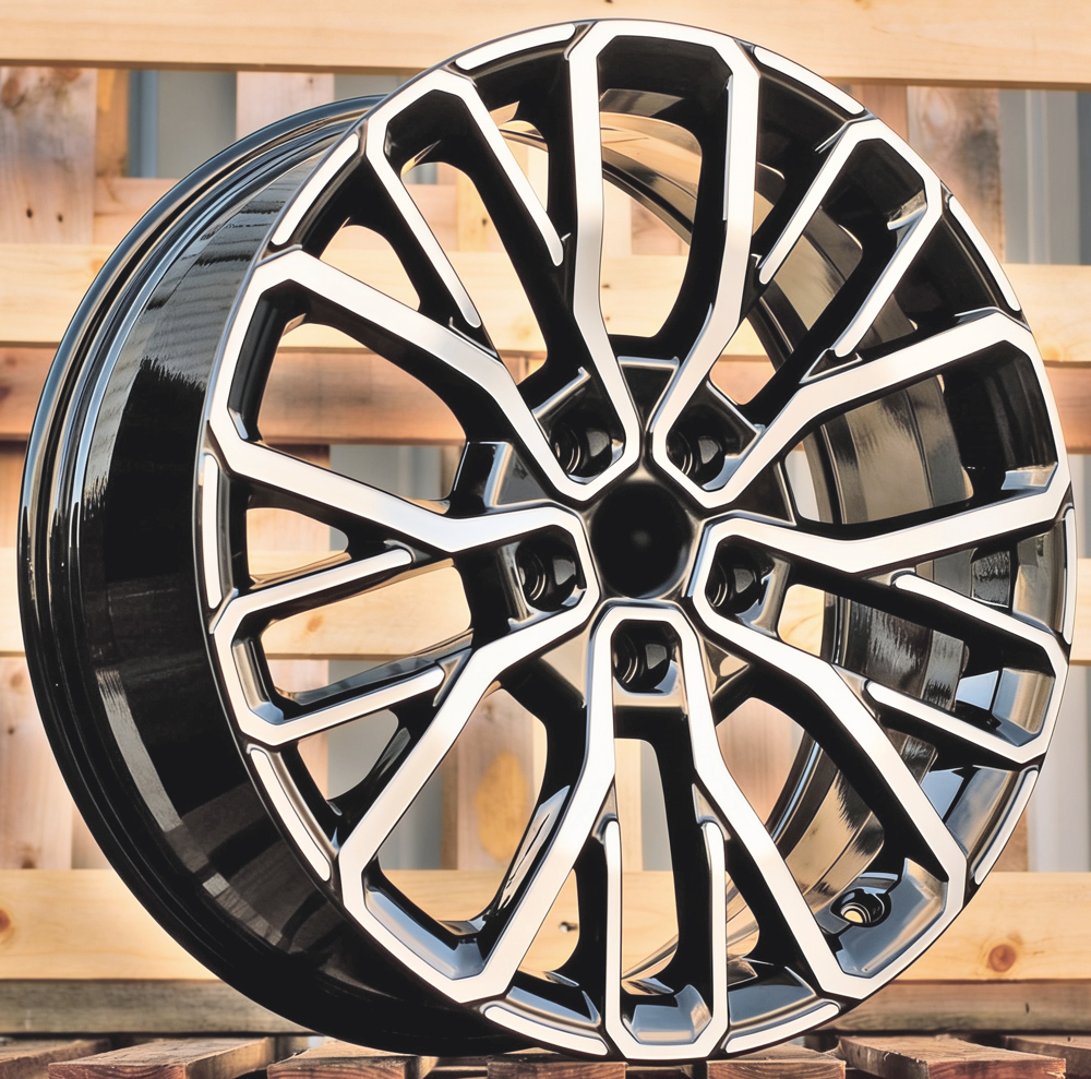 Diski R21 5x127 J9 ET50 RACINGLINE A1448 JEEP Black Polished