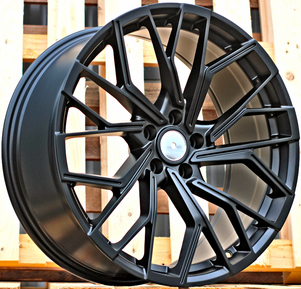 Diski R18 5x112 J8 ET39 RACINGLINE F760 AUDI Black Half Matt (Hybrid Forged)