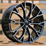 Diski R17 5×112 J7.5 ET51 RACINGLINE 3S1279 VW Black Polished (Hybrid Forged)
