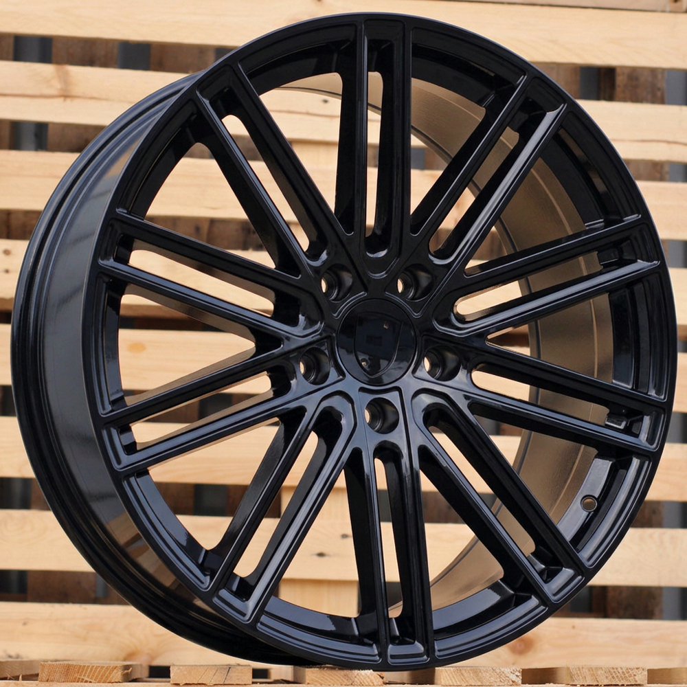Diski R21 5x130 J11.5 ET69 RACINGLINE B1271 PORCHE Black (Rear+Front) (Hybrid Forged)