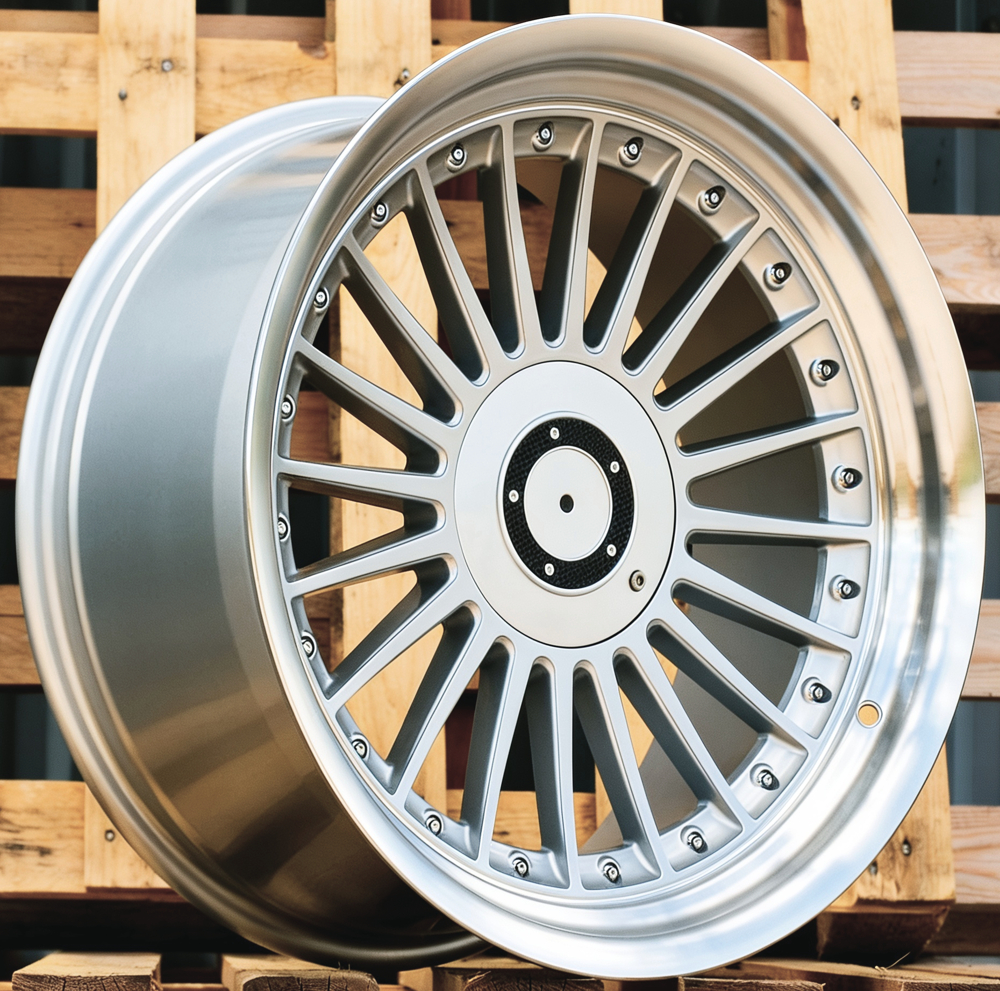 Diski R19 5x120 J10 ET20 RACINGLINE B1803 BMW Silver +Polished Lip (Rear+Front)