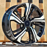 Diski R17 5×114.3 J7 ET45 RACINGLINE B5385 HONDA Black Polished