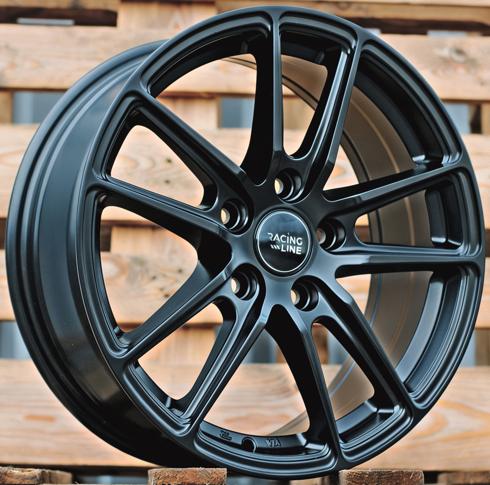 Diski R16 5x112 J7 ET42 RACINGLINE B1155 Black Half Matt
