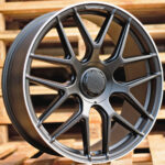 Diski R21 5×112 J9 ET30 RACINGLINE B5318 MERCEDES Black Half Matt +Polished Lip