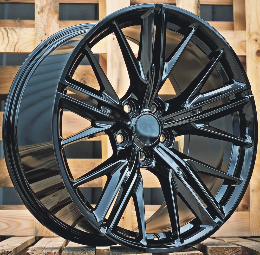 Diski R20 5x120 J10 ET23 RACINGLINE B1609 CHEVROLET Black (Rear+Front)