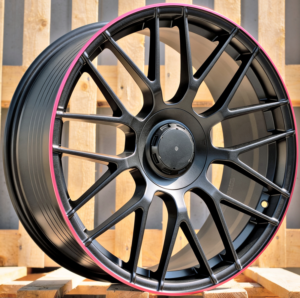 Diski R18 5x112 J8.5 ET35 RACINGLINE B1268 MERCEDES Black Matt
