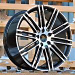 Diski R19 5×112 J9.5 ET21 RACINGLINE B1026 PORCHE Black Polished (Rear+Front)
