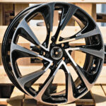 Diski R17 4×108 J7 ET25 RACINGLINE E1011 CITROEN Black Polished