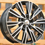 Diski R17 5×120 J7 ET55 RACINGLINE IN3651F VW Black Polished (Hybrid Forged)