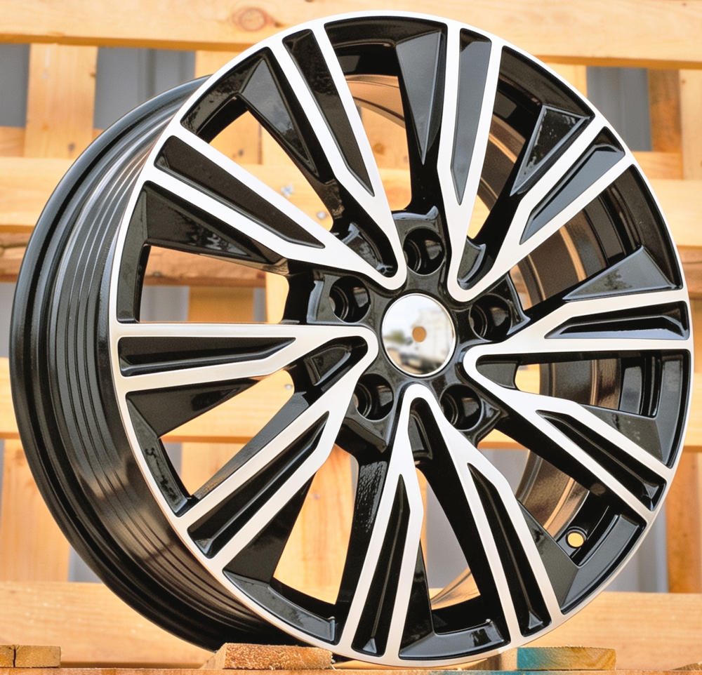 Diski R17 5x120 J7 ET55 RACINGLINE IN3651F VW Black Polished (Hybrid Forged)