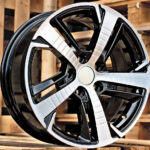 Diski R16 4×108 J7 ET30 RACINGLINE B5514 PEUGEOT Black Polished