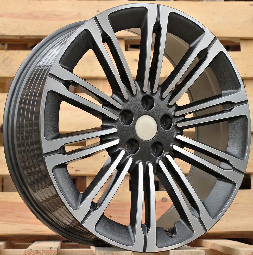 Diski R24 5x120 J9.5 ET40 RACINGLINE 3S1066 LANDROVER Grey Polished