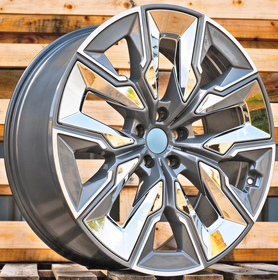 Diski R21 5x112 J9 ET24 RACINGLINE H3447F BMW Grey Polished (Rear+Front) (Hybrid Forged)