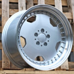 Diski R18 5×112 J9.5 ET35 RACINGLINE B5852 MERCEDES Silver +Polished Lip (Rear+Front) (Hybrid Forged)