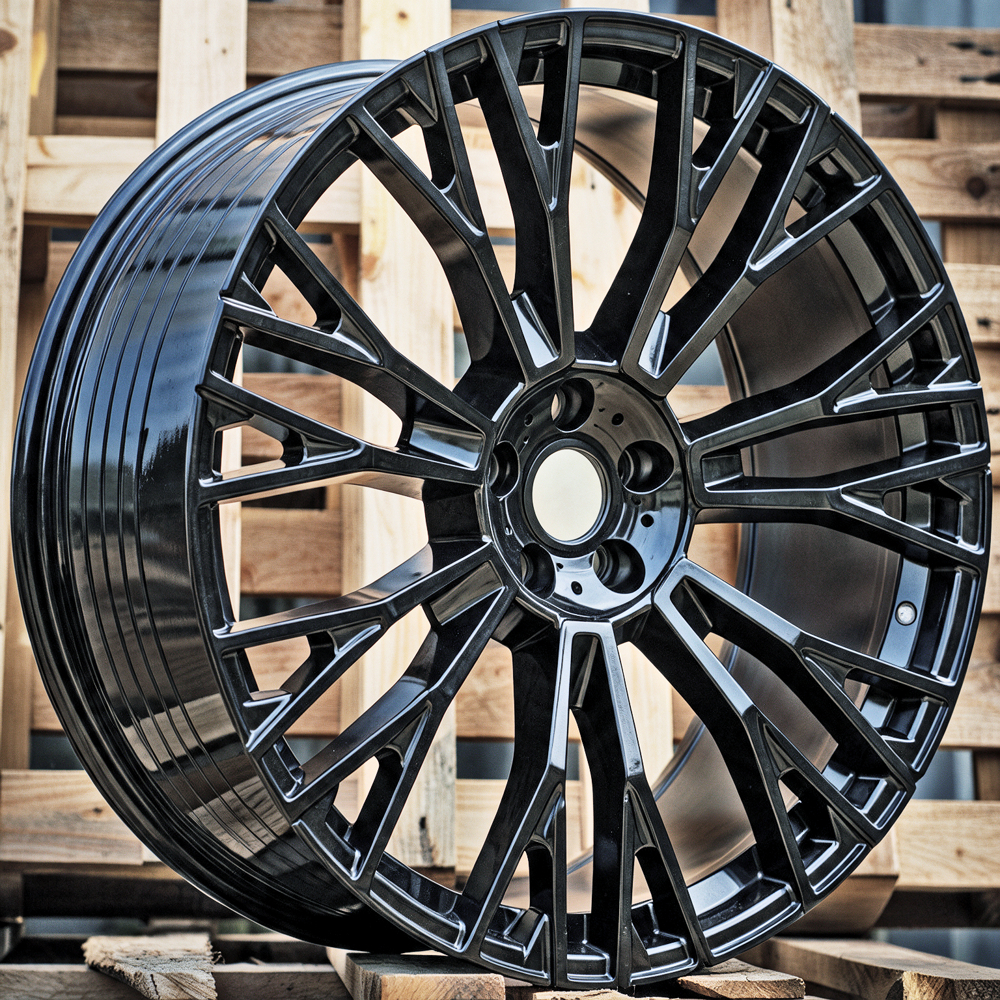 Diski R22 5x112 J9.5 ET35 RACINGLINE 3S1111 BMW Black (Rear+Front) (Hybrid Forged)