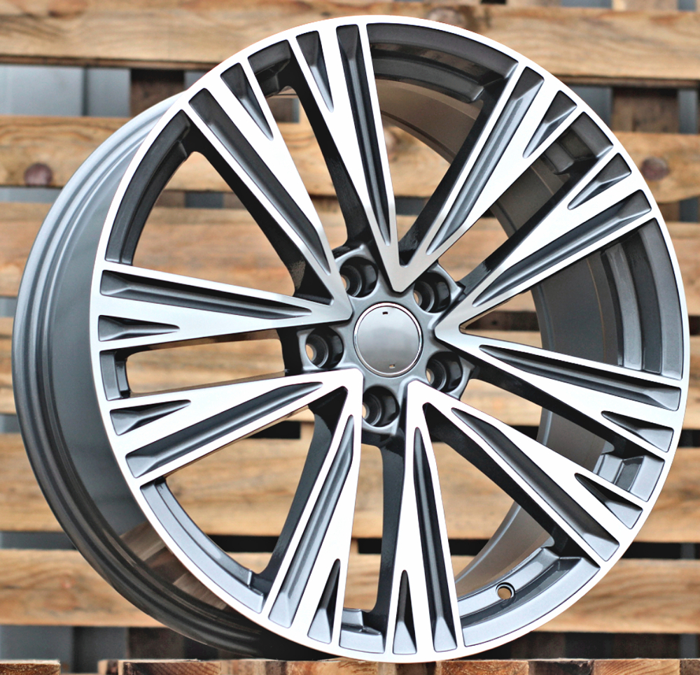 Diski R19 5x112 J8.5 ET40 RACINGLINE B1424 AUDI Grey Polished