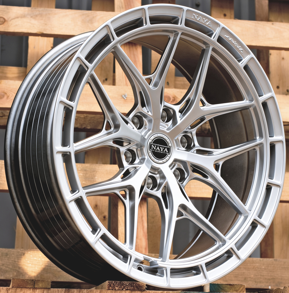 Diski R20 6x139.7 J9 ET15 RACINGLINE F3045 4X4 Silver Shining (Hybrid Forged)